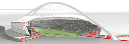 Stadium Moses Mabhida gmp von gerkan marg und partner